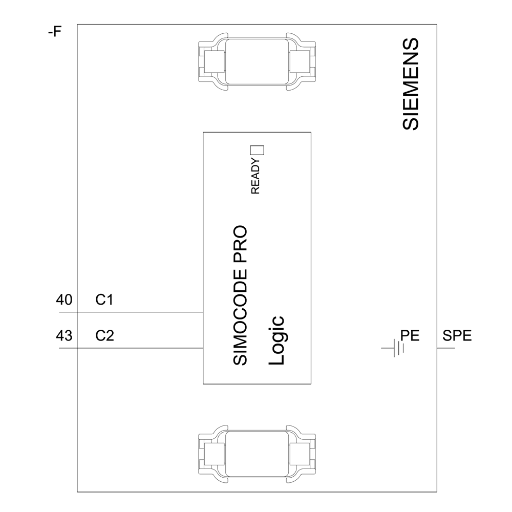 Ground fault module with analog residual current detection for connection of a residual-current transformer 3UL23 - Image 5