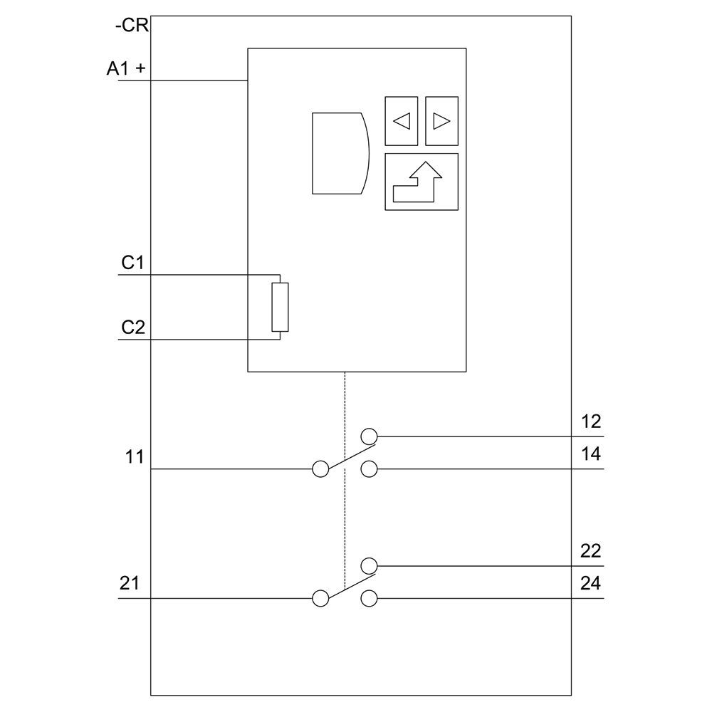 !!! product phase-out !!! the preferred successor is 3UG5625-2CW30 digital monitoring relay for residual current monitoring (with current transformer 3UL23) adjustment range 0.03...40 A separate for warning threshold and trip value supply voltage 24 ... 240 V AC/DC - Image 5
