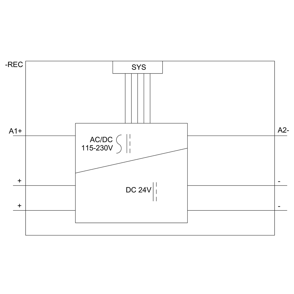 SIRIUS safety relay Power supply for 3SK1 Advanced series Us = 110-240 V AC/DC screw terminal - Image 5