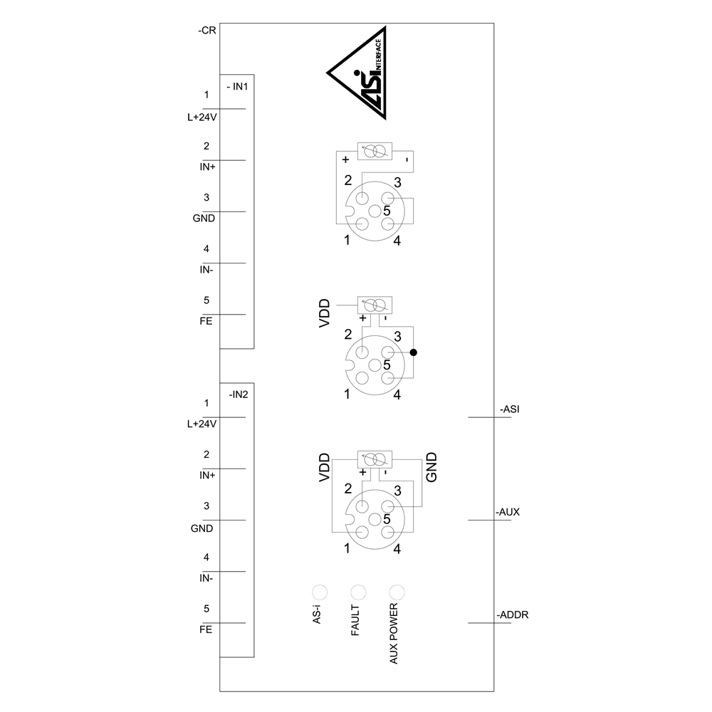 AS-i compact module K60 analog 2 AI - Image 5