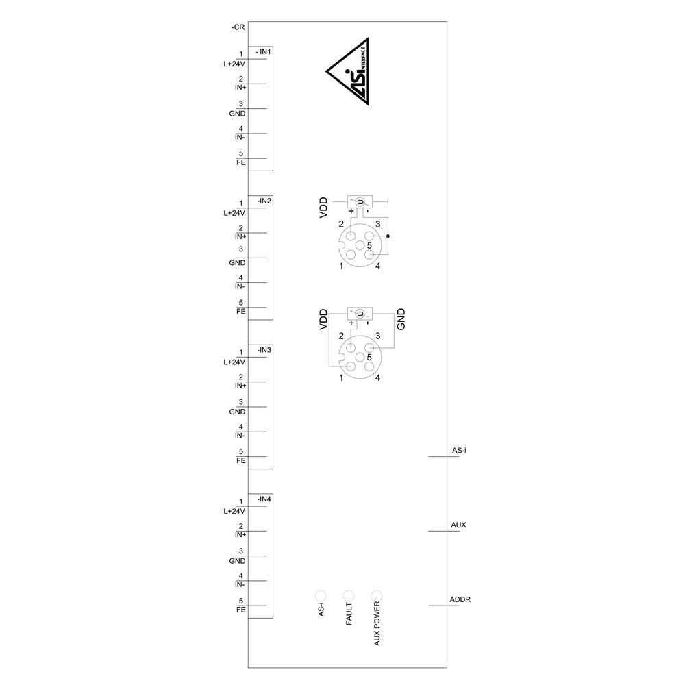 AS-i compact module K60 analog 4 AI - Image 5