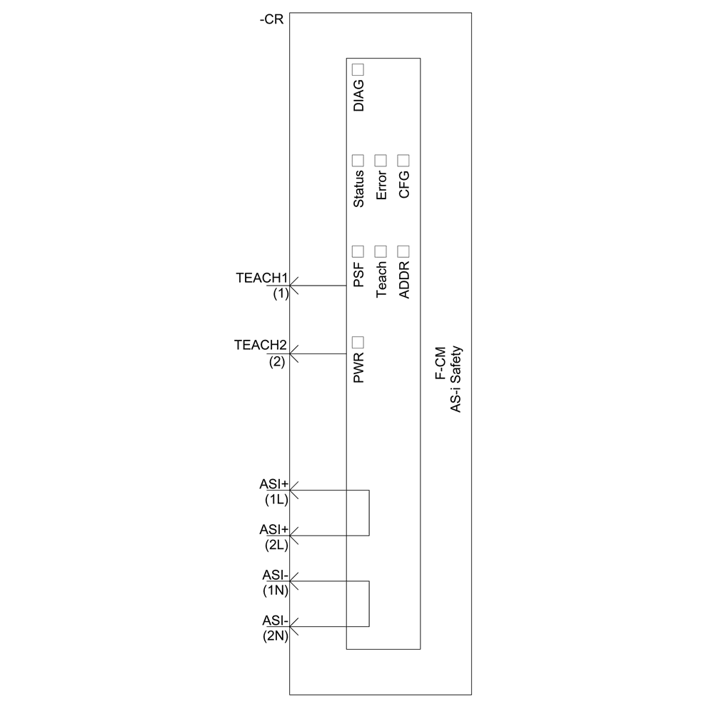 SIMATIC ET 200SP Safety communications module F-CM AS-i Safety ST for AS-Interface - Image 5