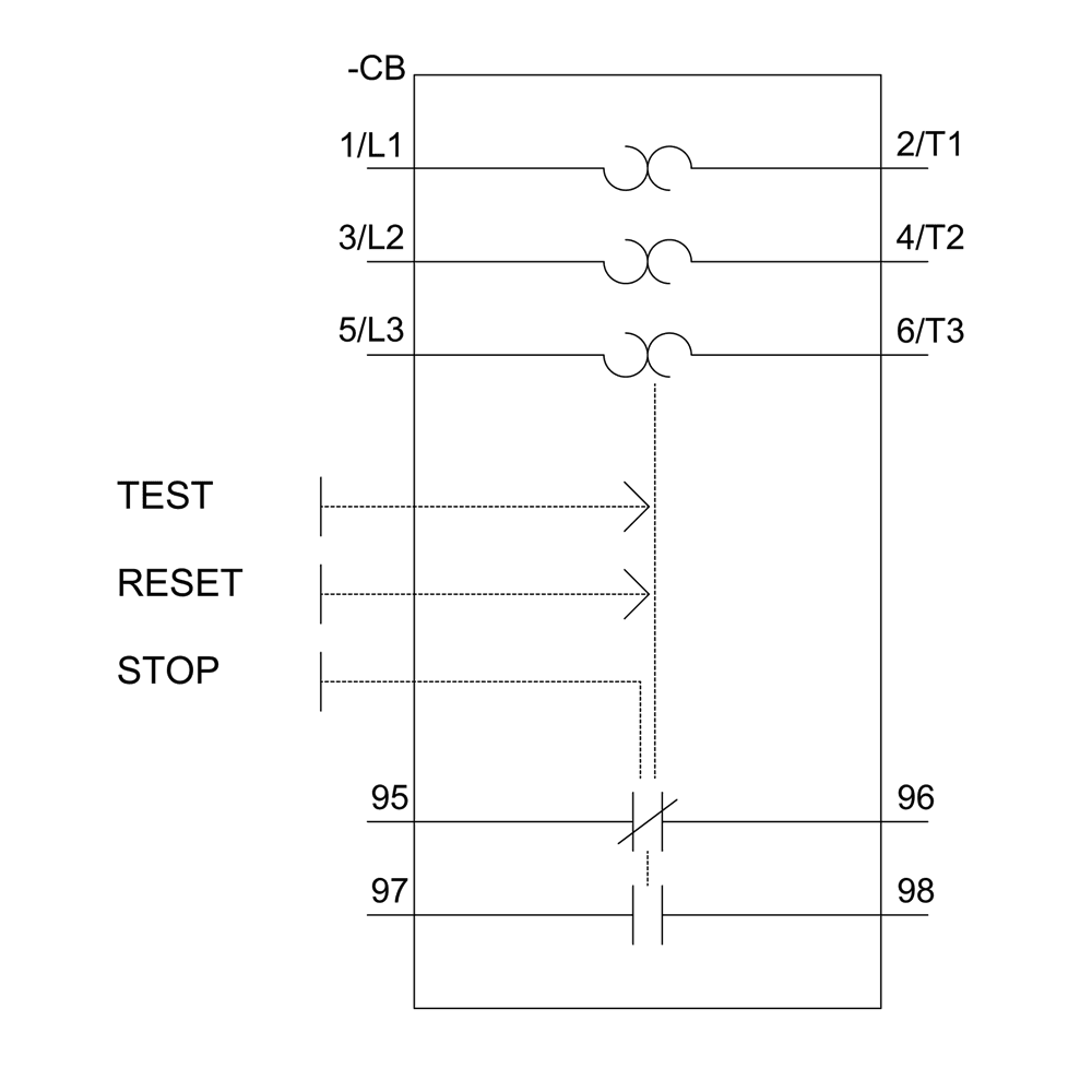 overload relay 0.18...0.25 A thermal for motor protection frame size S00 - Image 5