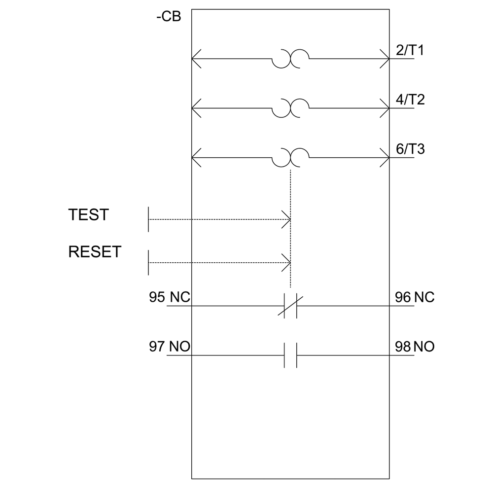 Overload relay 160...630 A for motor protection Size S10/S12 - Image 4