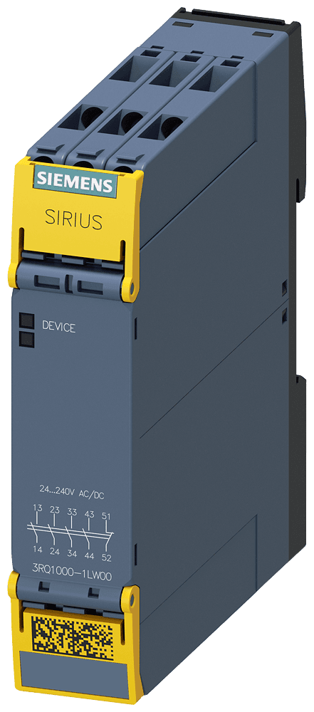 Positively driven coupling relay in industrial enclosure 4 NO contacts / 1 NC contact 24 V to 240 V AC/DC SIL 2 / PL c Screw terminals by Siemens