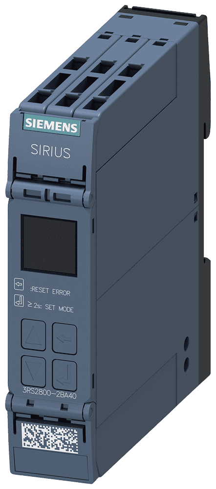 Temperature monitoring relay with display and IO-Link for resistance temperature sensors and thermocouples by Siemens