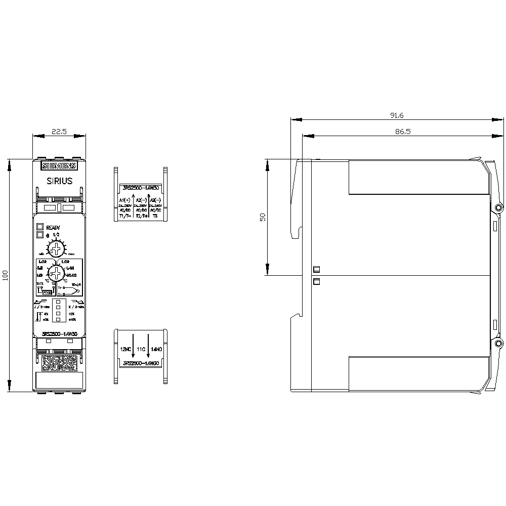 temperature monitoring relay Pt100 - Image 2