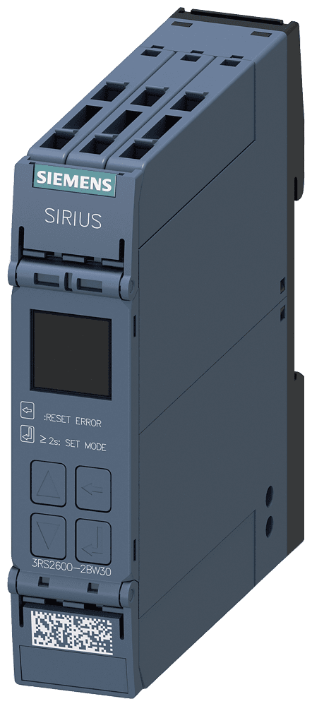 Temperature monitoring relay with display for resistance temperature sensors and thermocouples by Siemens