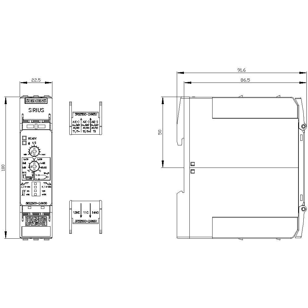 temperature monitoring relay Pt100 - Image 2