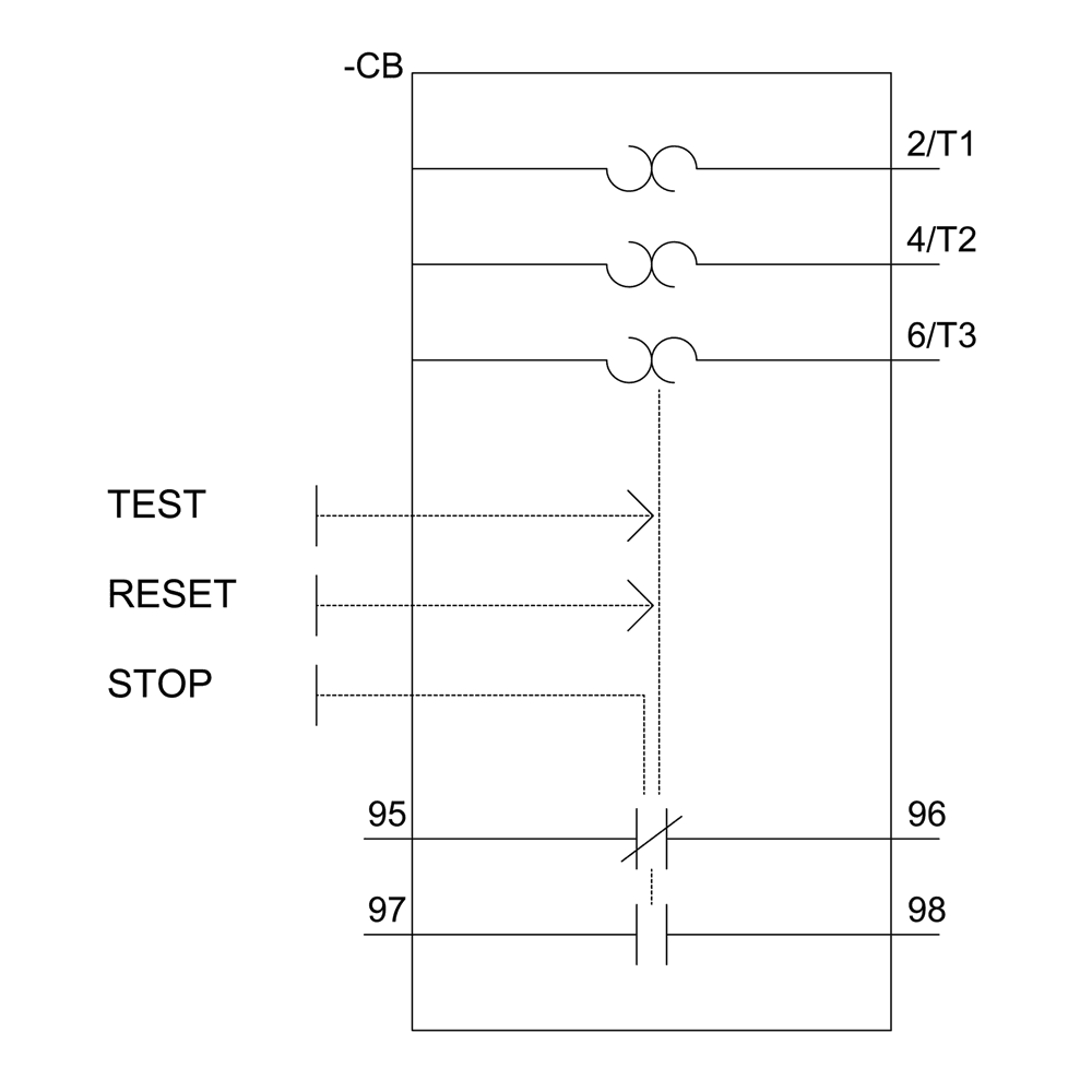 overload relay 0.11...0.16 A thermal for motor protection frame size S00 - Image 5
