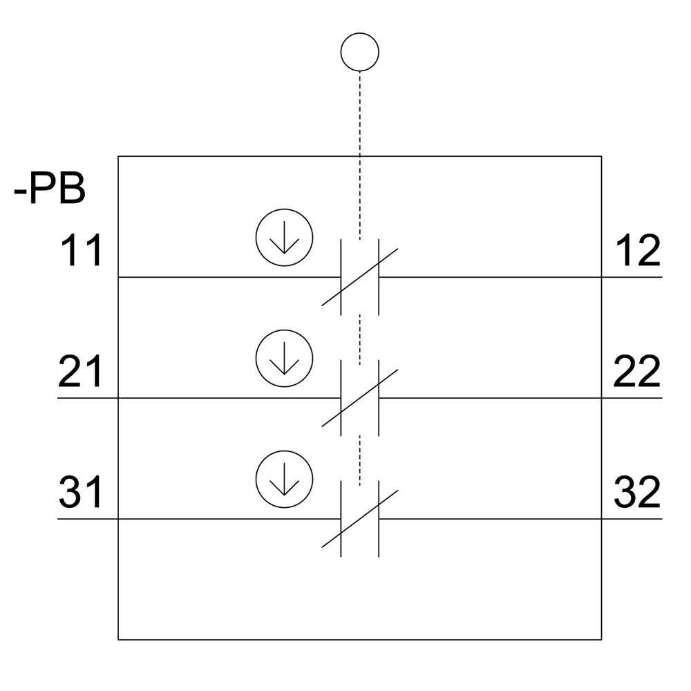Hinge switch Molded-plastic enclosure with aluminum hinge 3xNC - Image 5