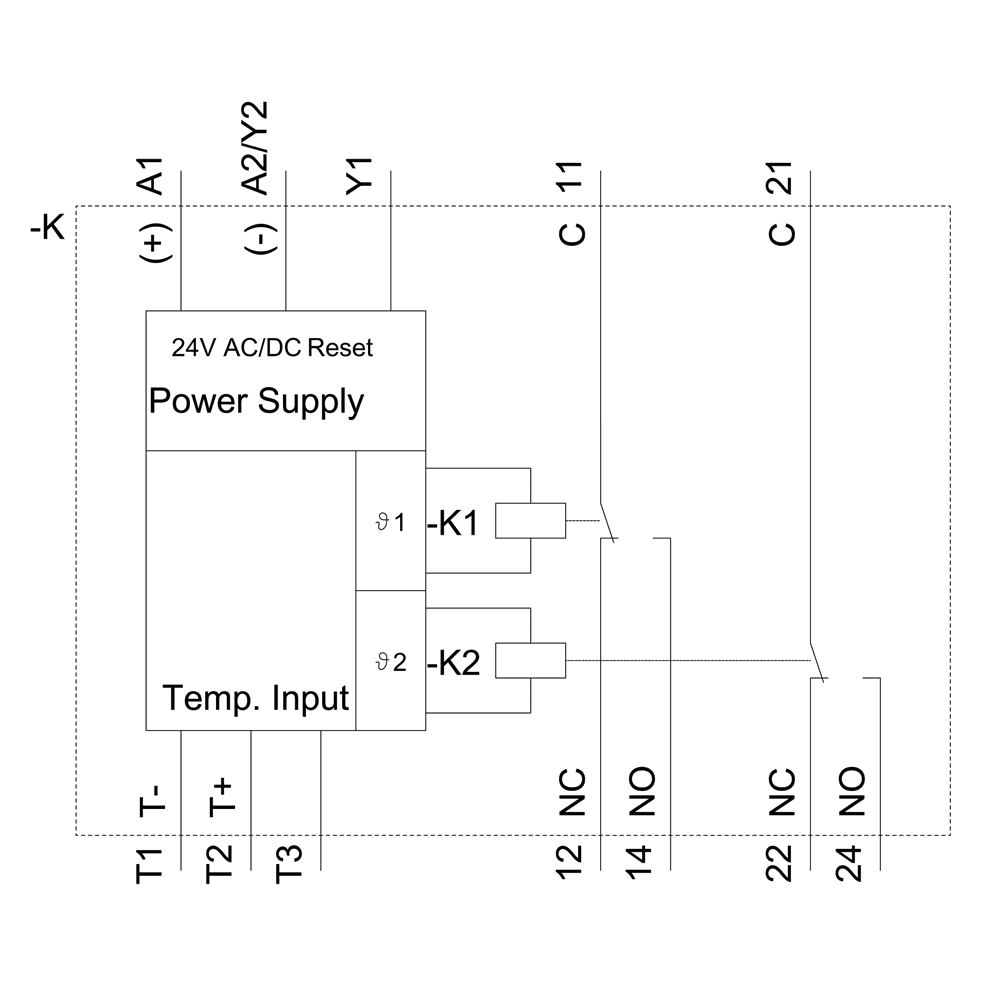 Temperature monitoring relay with display for resistance temperature sensors and thermocouples - Image 5