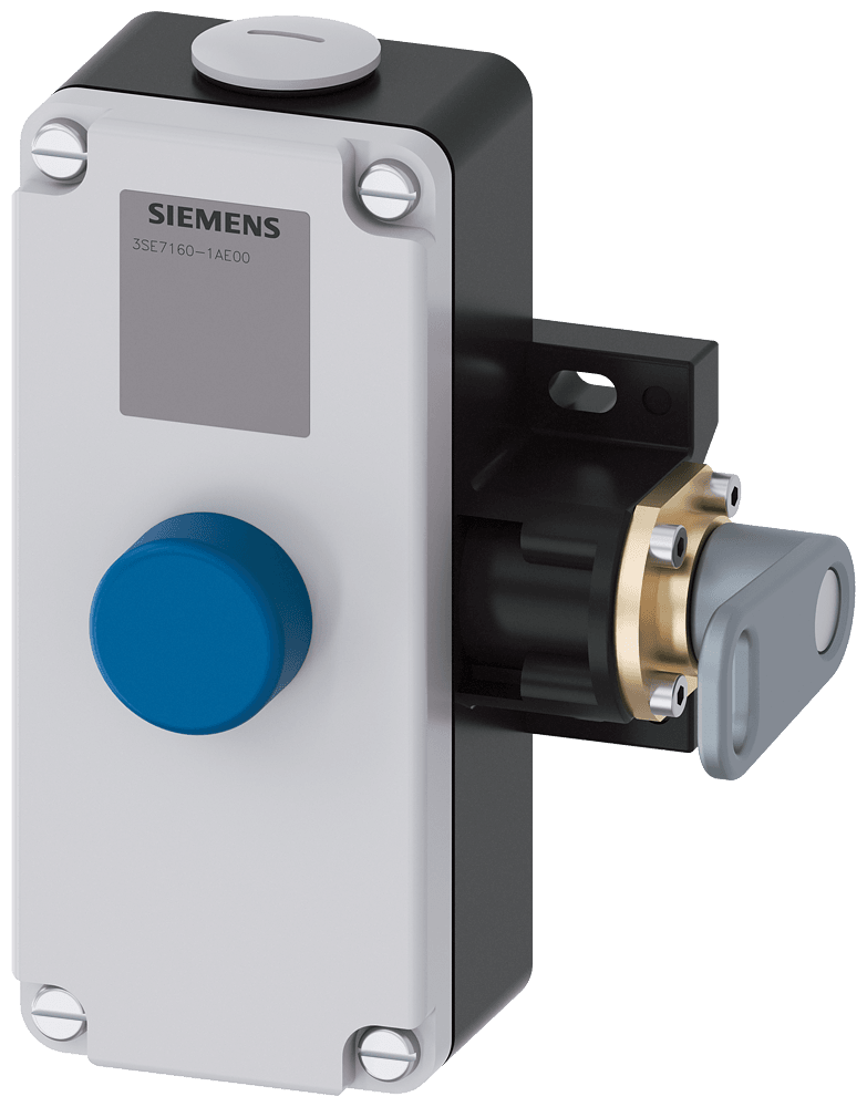 Cable-operated switch and lever Metal enclosure by Siemens