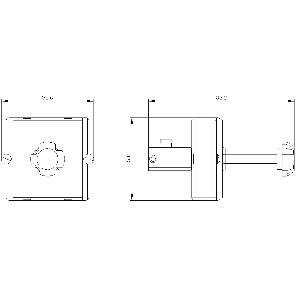 Tolerance compensation for door-coupling rotary operating mechanism for harsh conditions Size S00...S3 - Image 2