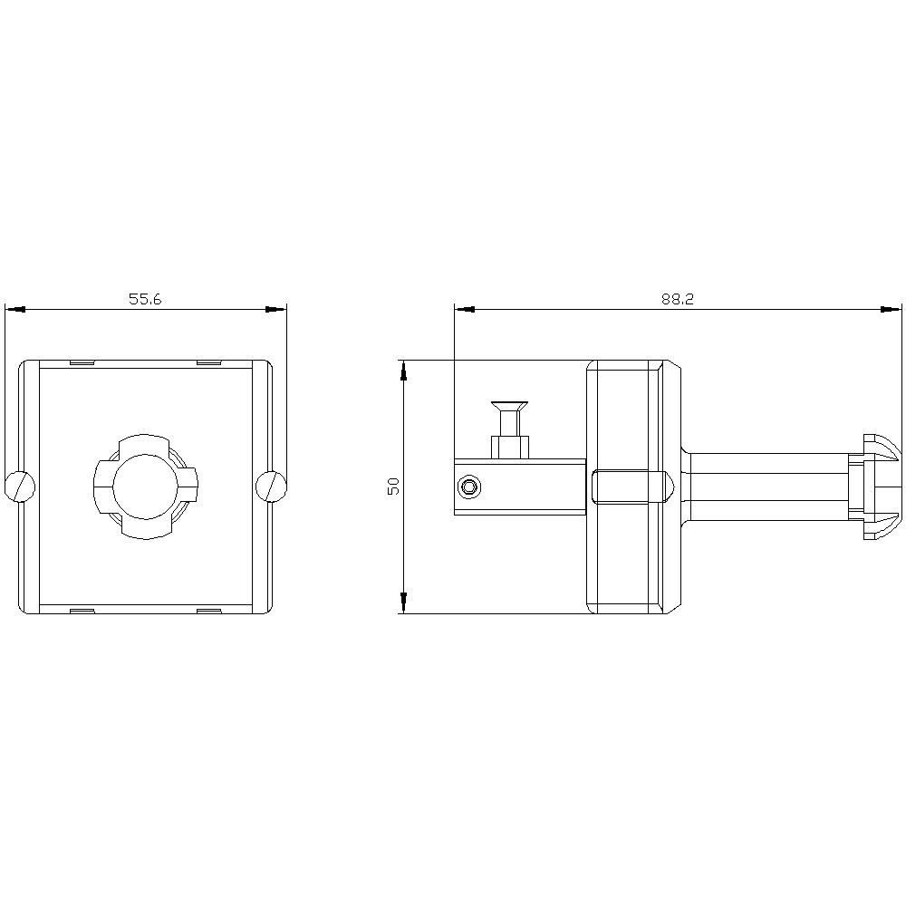 Tolerance compensation for door-coupling rotary operating mechanism Size S00...S3 - Image 2