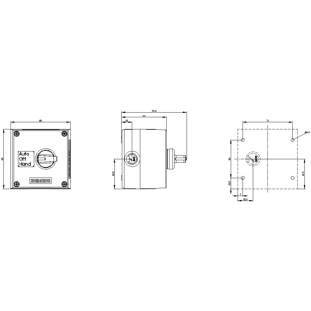 enclosure for command devices 22 mm - Image 2