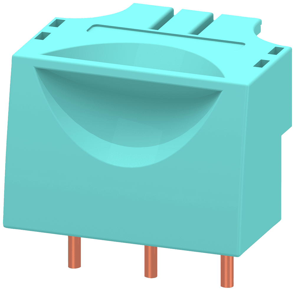 cable connector for circuit breaker 3RV1011 with screw terminal (multi-unit packaging) by Siemens