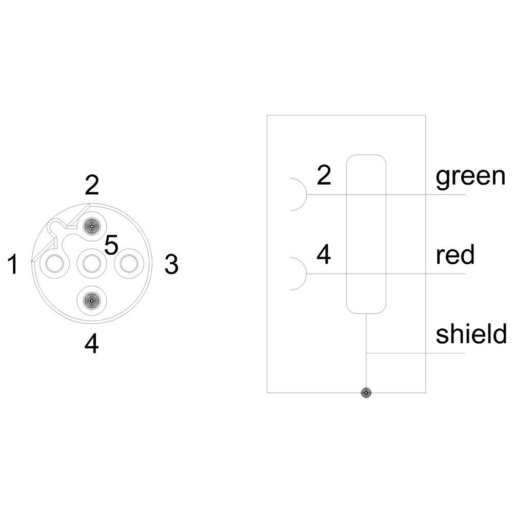 Bus cable for PROFIBUS Pre-assembled at one end 1 x M12 angled - Image 5