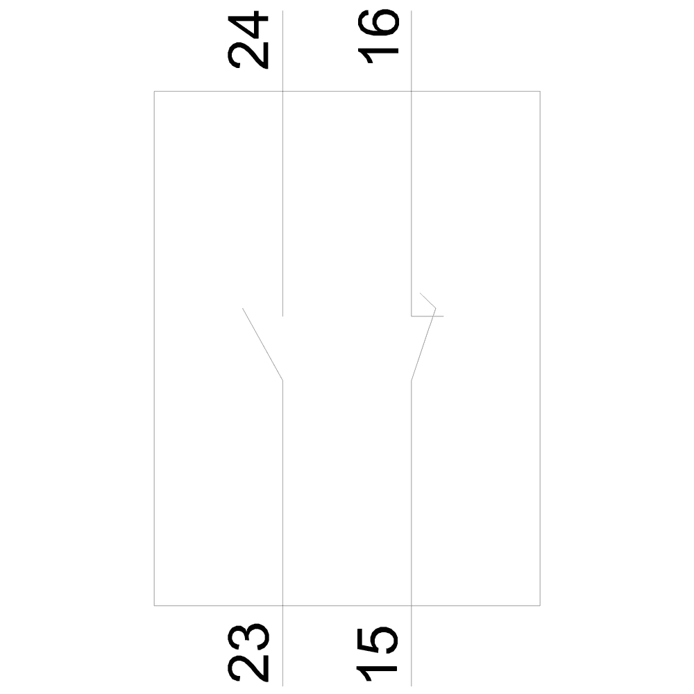 accessory: contact block 1 NO+1 NC replacement for momentary-contact foot switch 3SE2924-3AA20 - Image 2