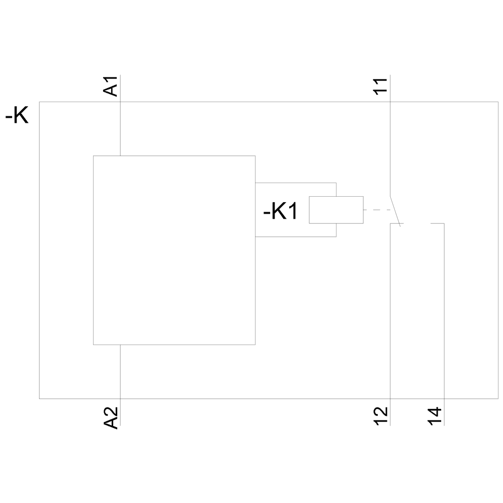 analog monitoring relay voltage monitoring from 20 to 275 V AC/DC overshoot and undershoot with internal power supply 24 to 240 V DC and AC 50 to 60 Hz ON delay and tripping delay 0.1 .. 30 s 1 changeover contact screw terminal - Image 6
