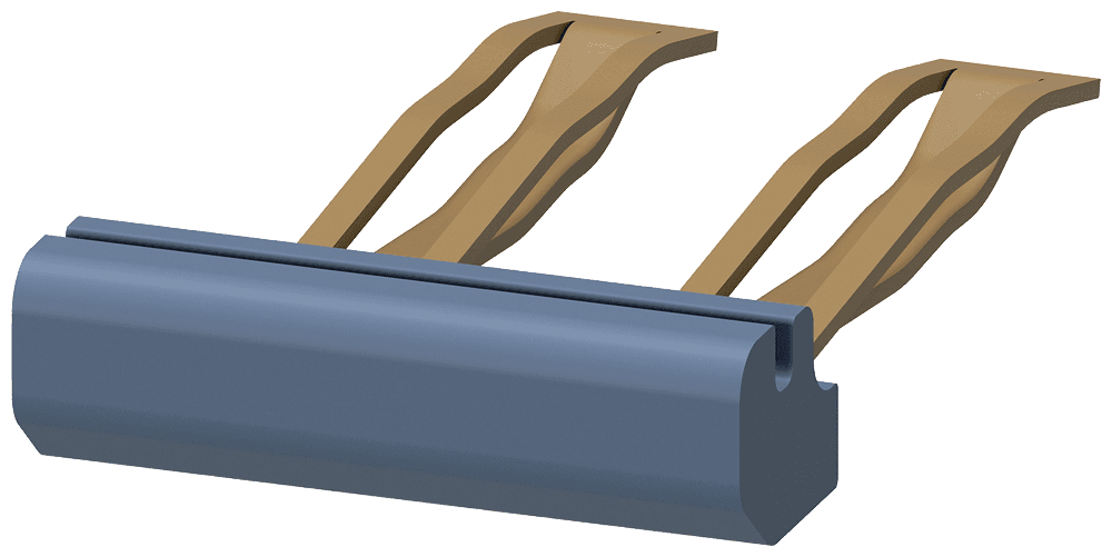 connecting comb for connecting identical potentials by Siemens