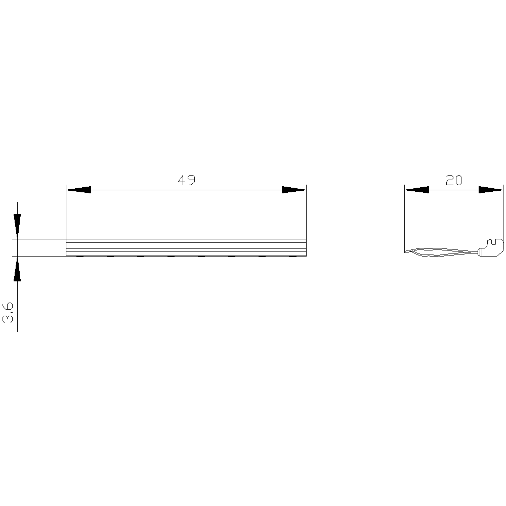 connecting comb for connecting identical potentials - Image 2