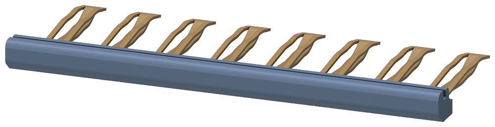 connecting comb for connecting identical potentials by Siemens