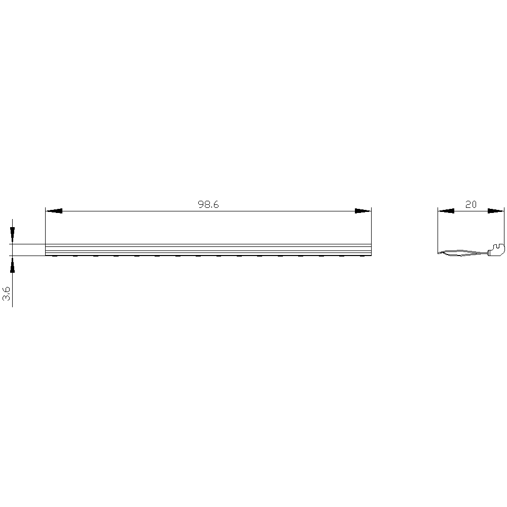 connecting comb for connecting identical potentials - Image 2