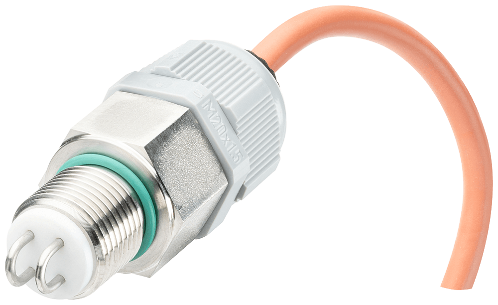 2-pole bow electrode for lateral installation for level monitoring by Siemens
