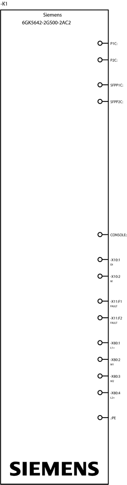 SCALANCE SC642-2C Industrial Security Appliance; For protection of devices and networks in discrete manufacturing and the process industry for protection of the industrial communication with firewall and VPN; Further functions: address conversion (NAT/NAPT); Connection to SINEMA RC; 2x combo port electrical or optical; 10/100/1000 Mbit/s RJ45 or 100 Mbit/s SFP or 1000 Mbit/s SFP. - Image 4