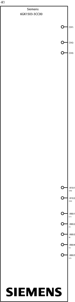PROFIBUS OLM/G12-1300 V4.0 optical link module with 1 RS 485 and 2 glass fiber optic cable interfaces (4 BFOC sockets) - Image 4
