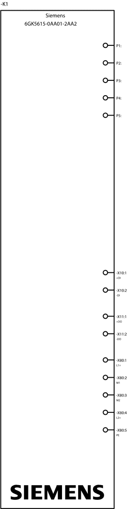 SCALANCE S615 EEC LAN router; for protection of devices/networks in automation engineering and for protection of industrial communication by means of VPN and firewall; further functions: address conversion (NAT/NAPT) - Image 4