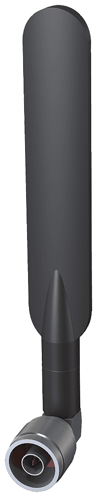 ANT795-4MD IWLAN antenna with omnidirectional Characteristic; including N-Connect male plug with fixed 90° angle; 3/5 dBi; IP65 (-20-+60 °C) - Image 3