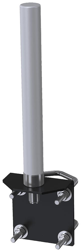 ANT795-6MP IWLAN antenna with omnidirectional characteristic; incl. N-Female plug: 5/7 dBi; IP65/67 (-40-+80 °C); 2.4/5 GHz Wi-Fi compliance and observe national approvals; mounting on wall or mast; compact instructions on German/English scope of delivery: 1x ANT795-6MP - Image 3