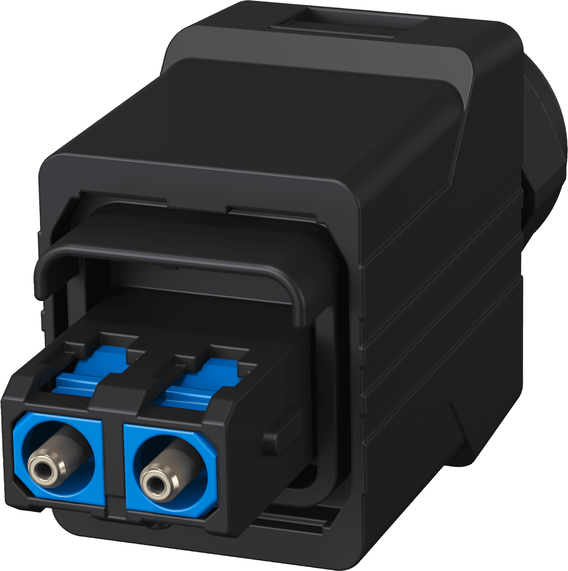 IE SC RJ POF plug PRO FOC Connector for on-site assembly with POF FOC cables (packing unit 1 duplex plug). - Image 3