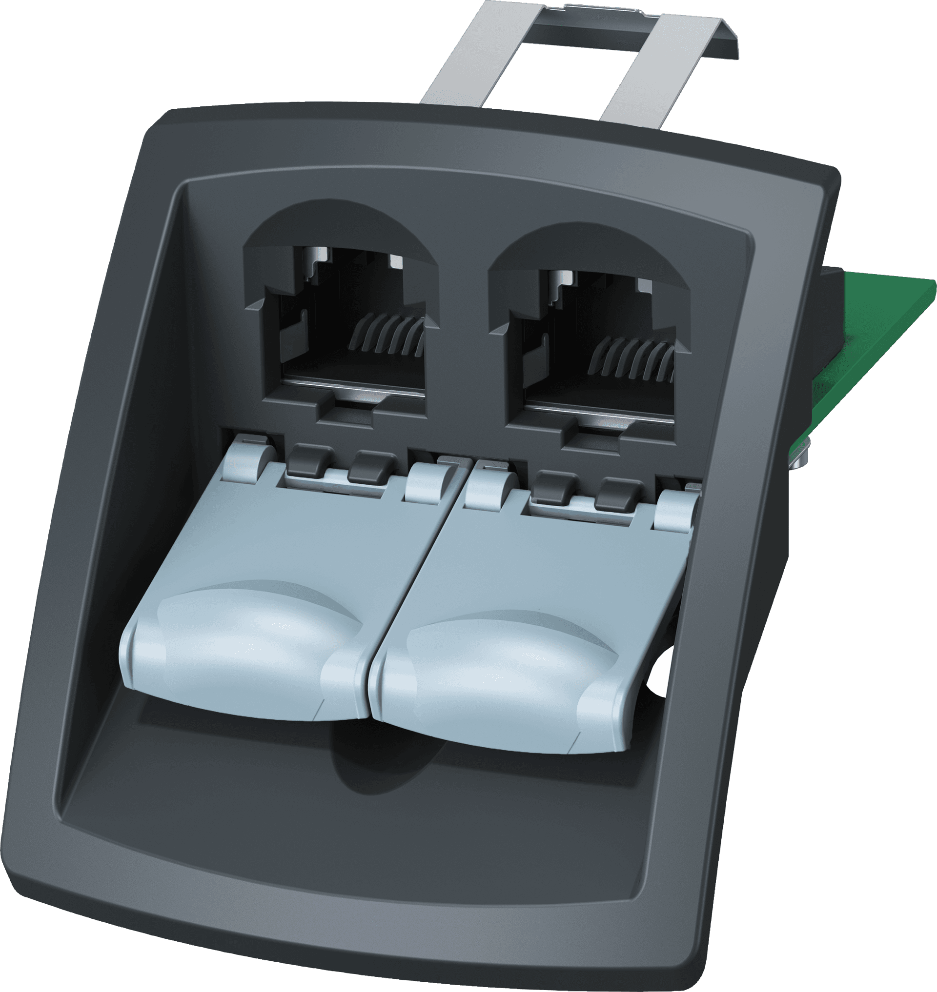 Industrial Ethernet Insert 2FE for modular outlet base module - Image 3