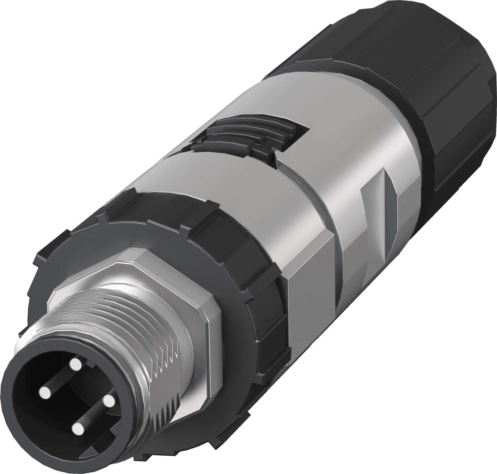 PROFIBUS FC M12 plug PRO M12 plug-in connector with rugged metal enclosure and FC connection system - Image 3