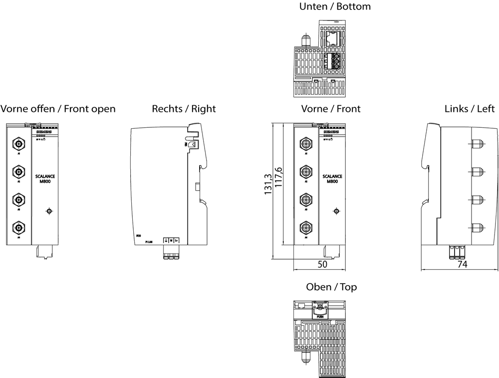 SCALANCE MUB852-1 (B1) 5G router - Image 2