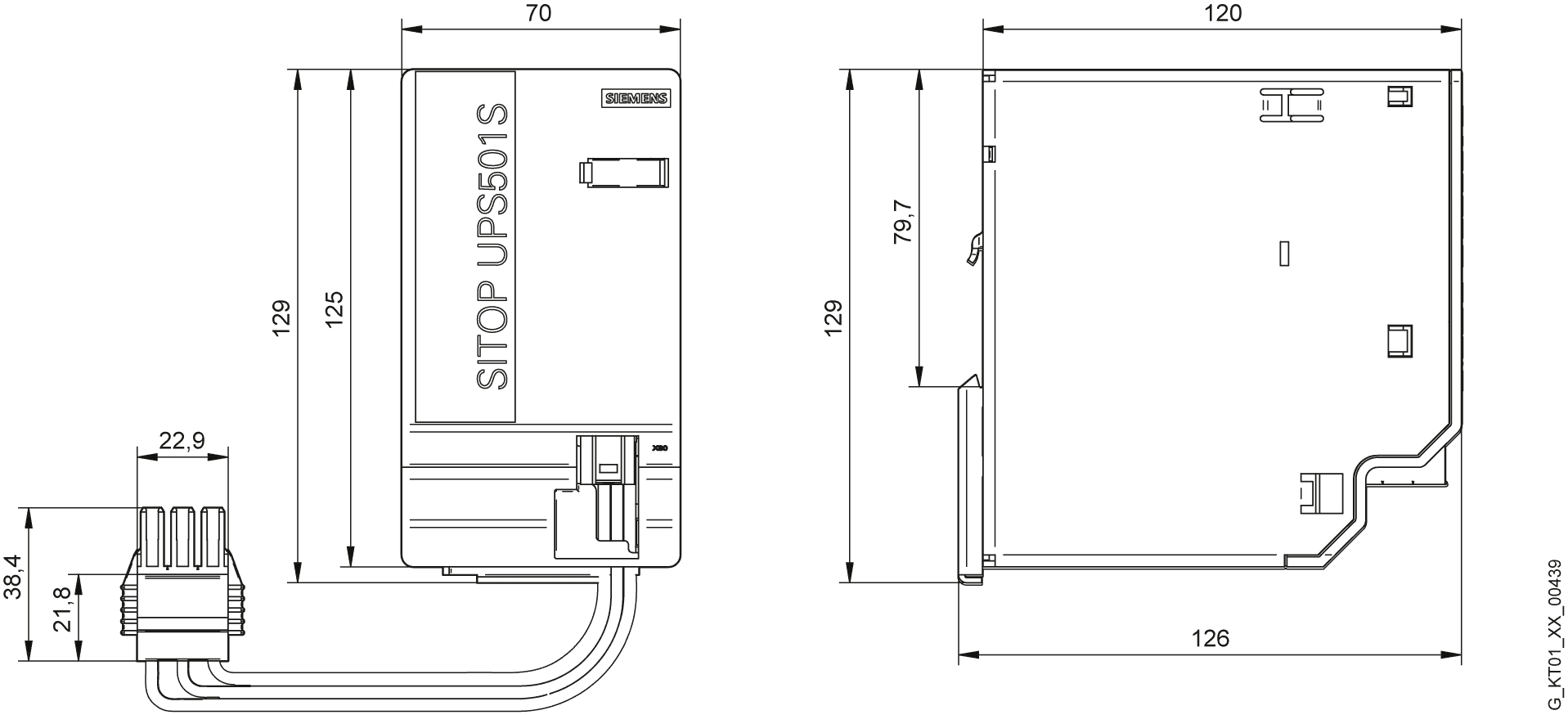SITOP UPS501S expansion module 5 kWs for UPS500S (2.5 kWs - Image 2