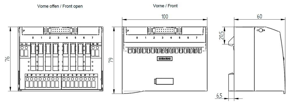 Connection module TPRO with relay 24 V DC - Image 2