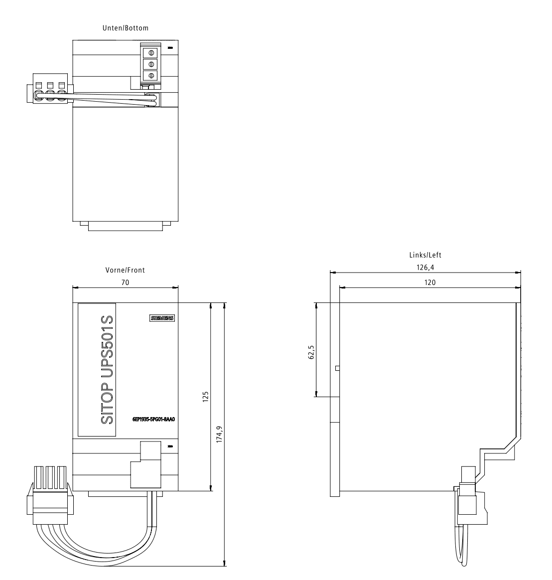 SITOP UPS501S EX expansion module 5 kWs for UPS500S (2.5 kWs - Image 2