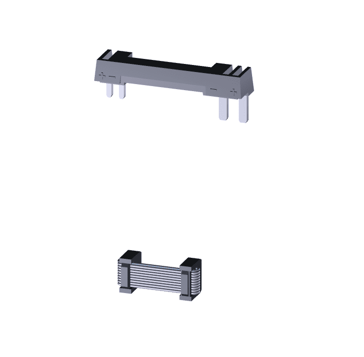 SITOP SEL1600 connection set for connection to PSU8400 20 A content: COM connecting cable and input wiring clip - Image 3