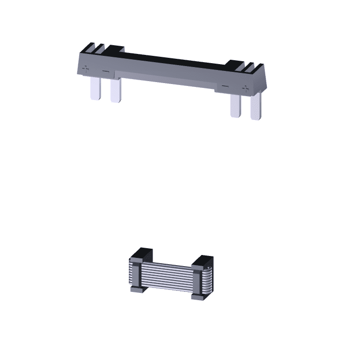 SITOP SEL1600 connection set for connection to PSU8400 40 A content: COM connecting cable and input wiring clip - Image 3