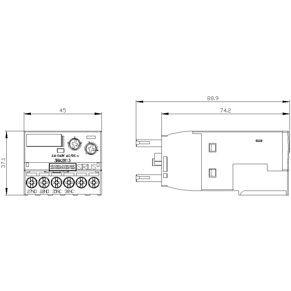 solid-state time-delayed auxiliary switch - Image 3