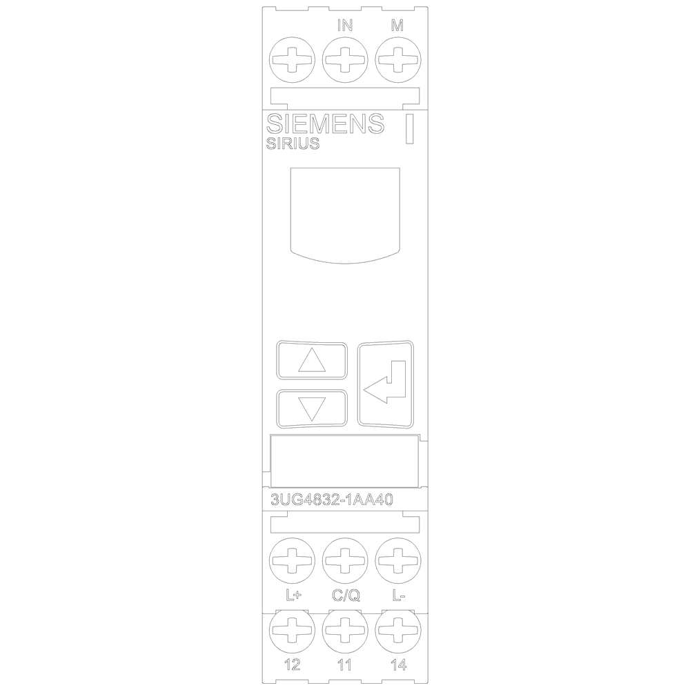 !!! product phase-out !!! the preferred successor is 3UG5842-1AA40 digital monitoring relay voltage monitoring - Image 2