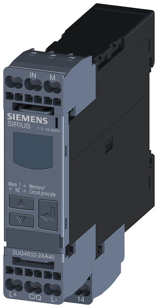 !!! product phase-out !!! the preferred successor is 3UG5842-2AA40 digital monitoring relay voltage monitoring by Siemens