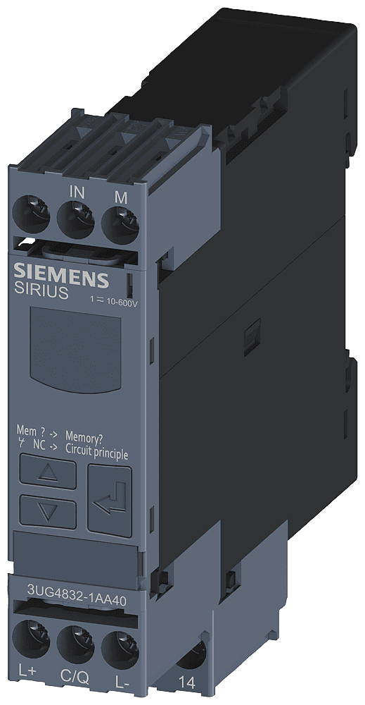 !!! product phase-out !!! the preferred successor is 3UG5842-1AA40 digital monitoring relay voltage monitoring by Siemens