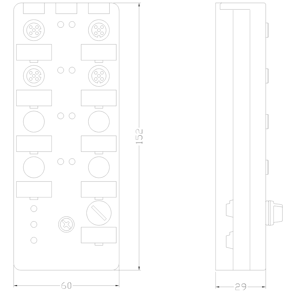 AS-i compact module K60 digital 4 DI - Image 2