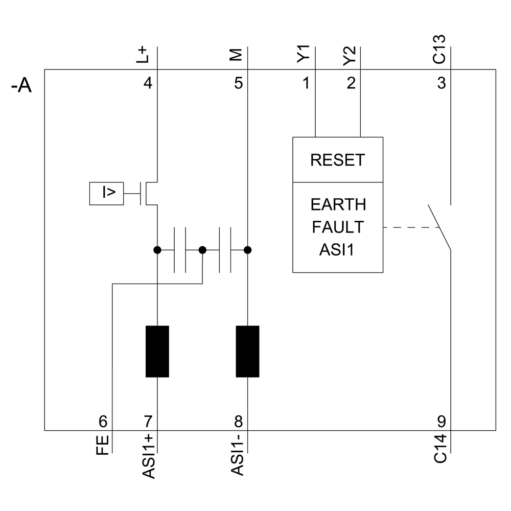 AS-i data decoupler 1 x 4 A Screw terminals - Image 5