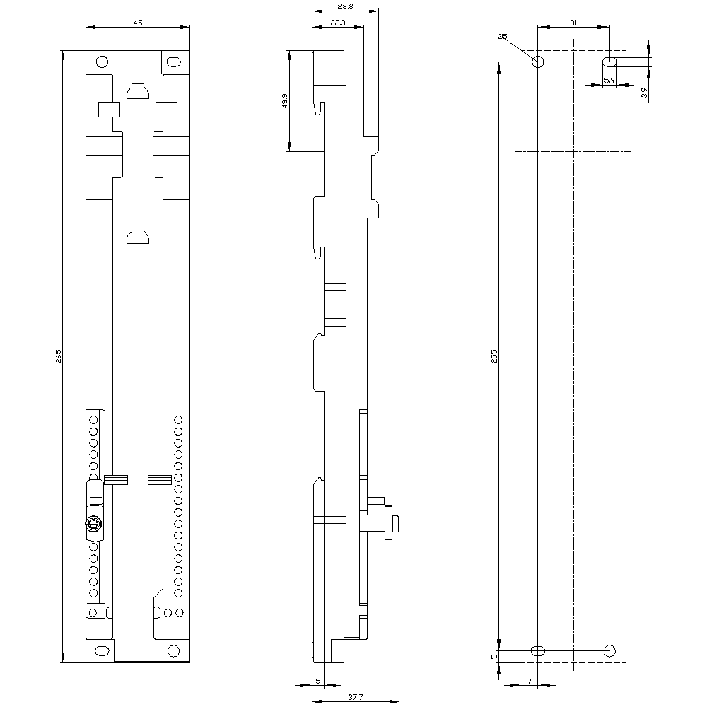 busbar adapter Size S00 - Image 2